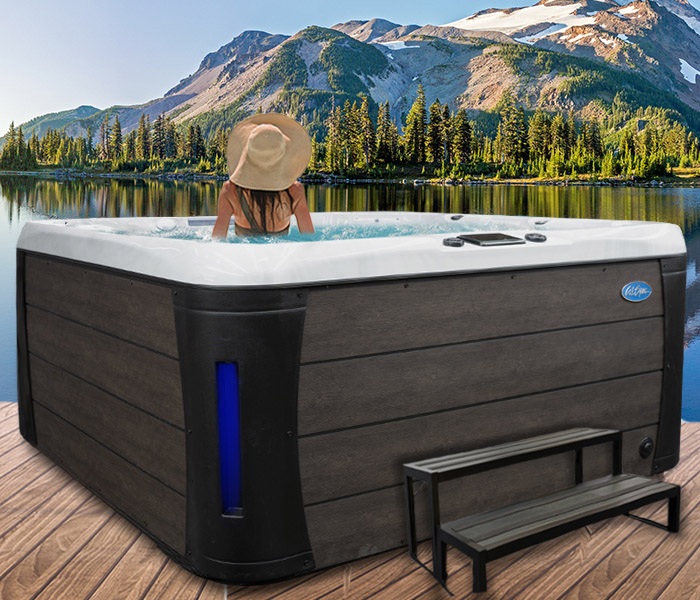 Calspas hot tub being used in a family setting - hot tubs spas for sale Montgomery