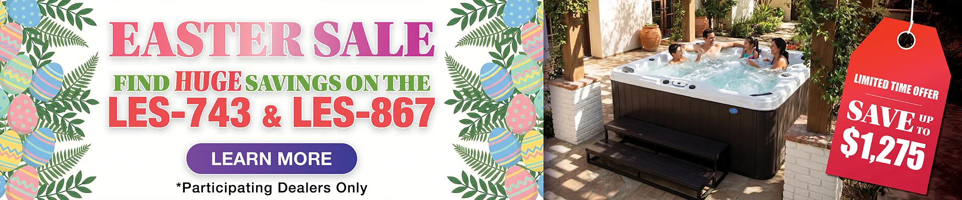 Calspas hot tub being used in a family setting - Montgomery