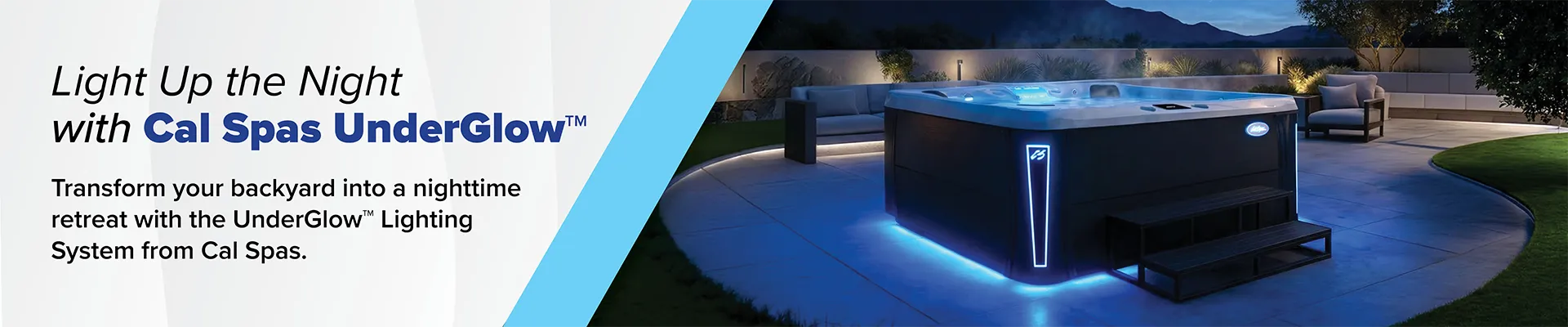 Calspas hot tub being used in a family setting - Montgomery